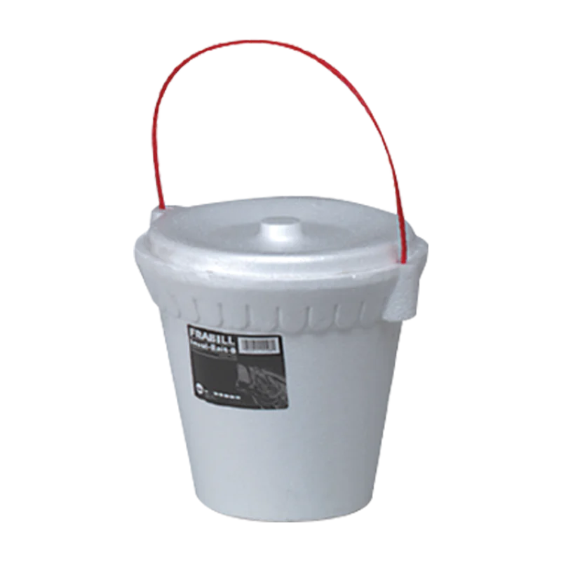 Frabill Bait Buckets Foam 8 Qt white