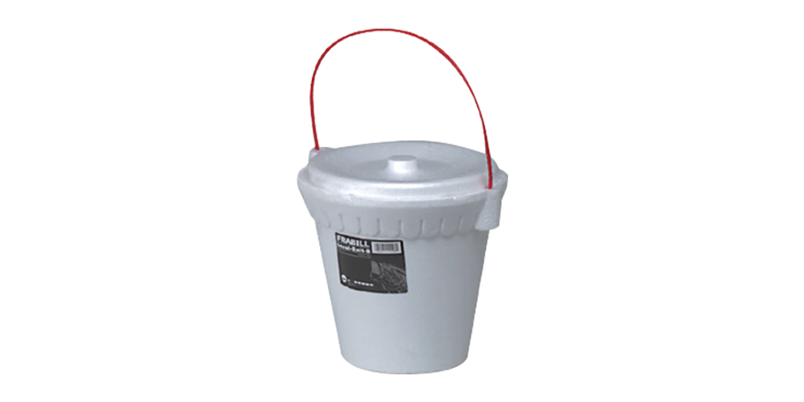 Frabill Bait Buckets Foam 8 Qt white