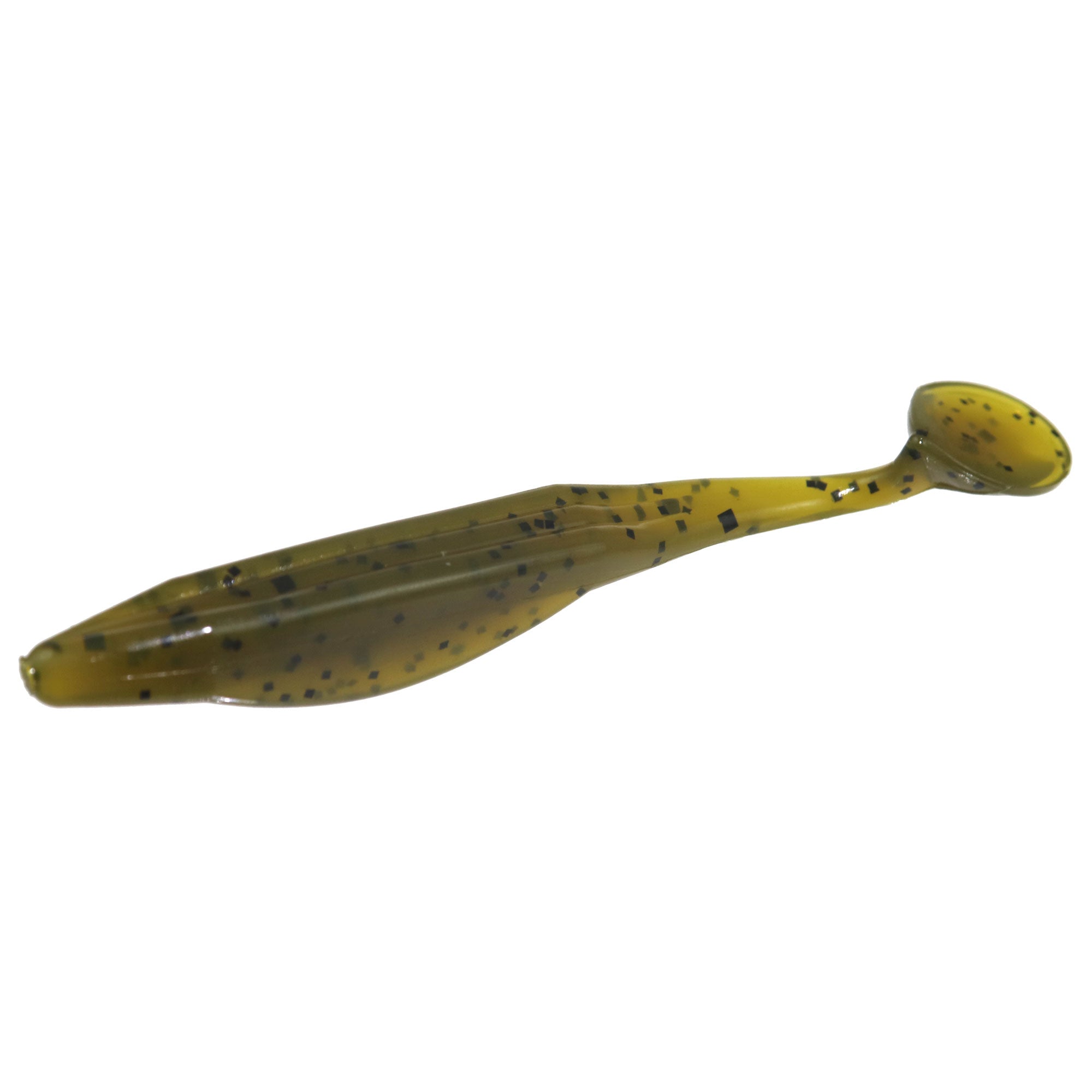 Zoom Swimmin Super Fluke Jr Swimbaits Green Pumpkin 025