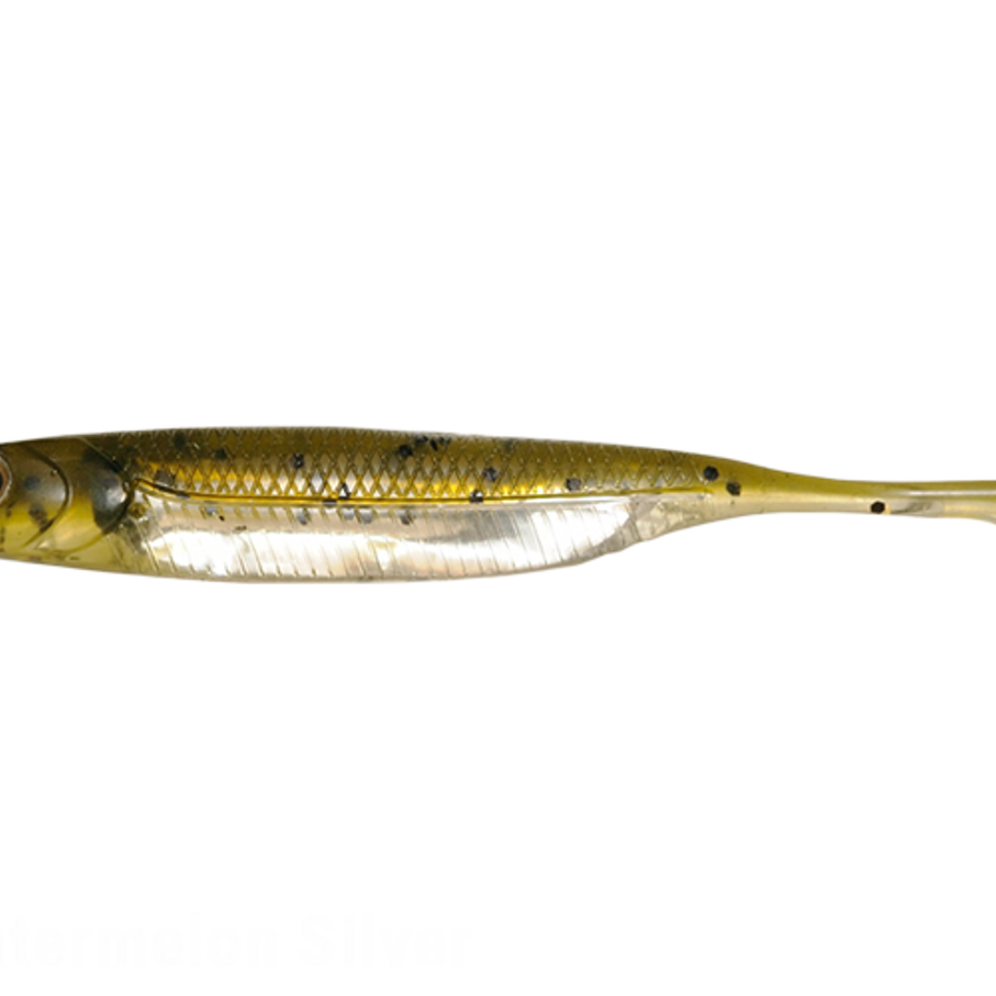 Fish Arrow Flash J Shad Watermelon Silver -02 4"