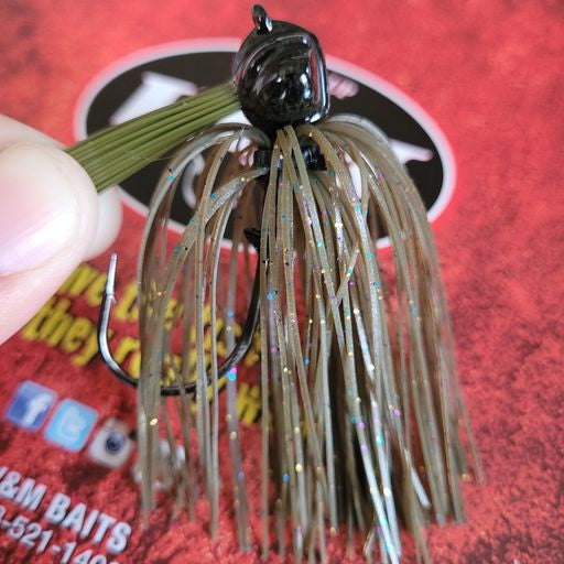 V&M Pacemaker Pulse Swim Jig Outlaw Magic