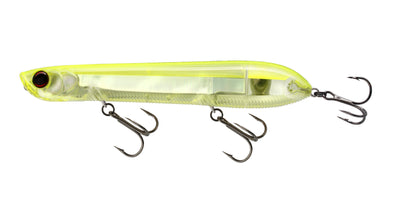 Yo-Zuri 3DB Pencil Popper Floating 135mm Prism Chartreuse Silver