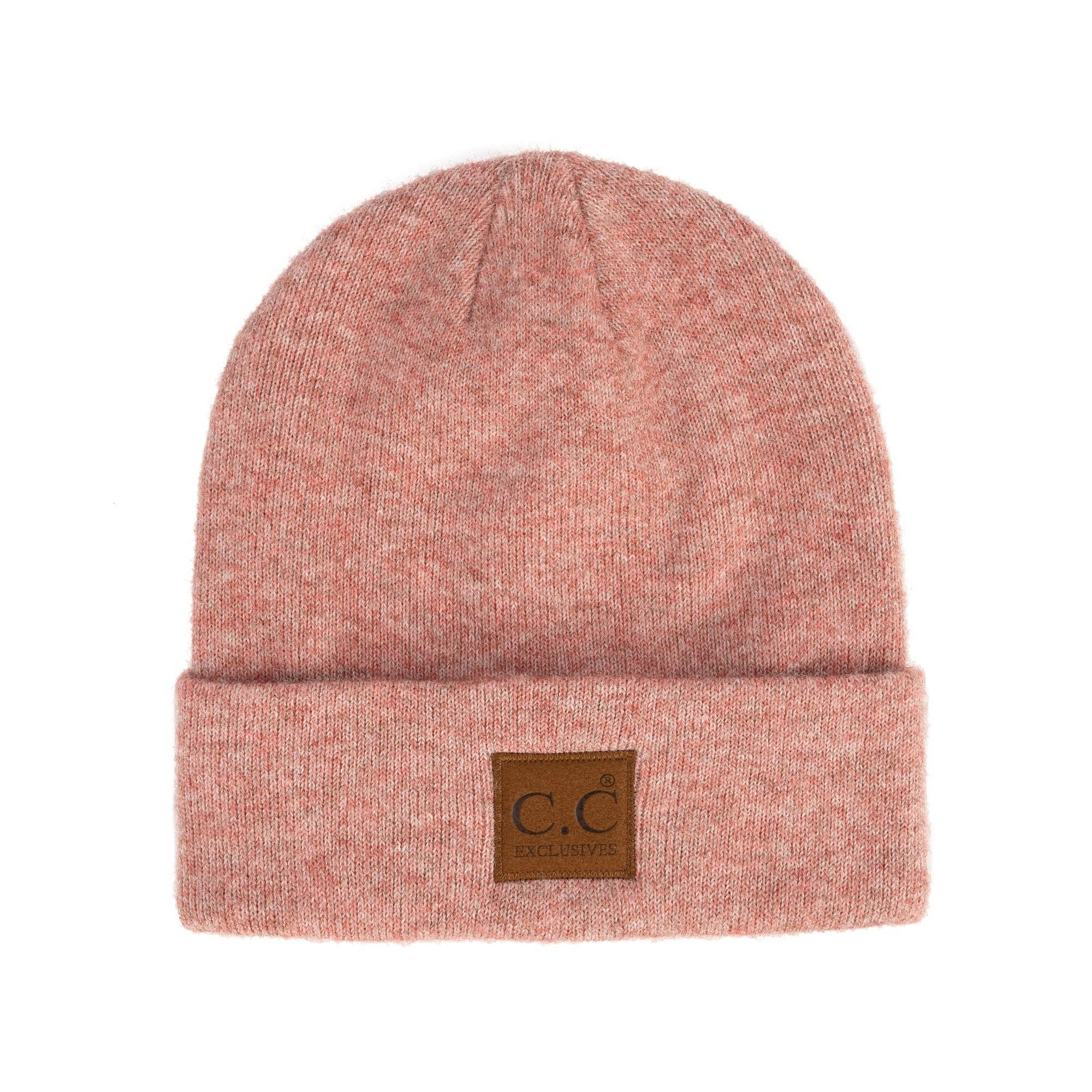 CC Beanie Heather Knit Basic ( HTM-9021 )
