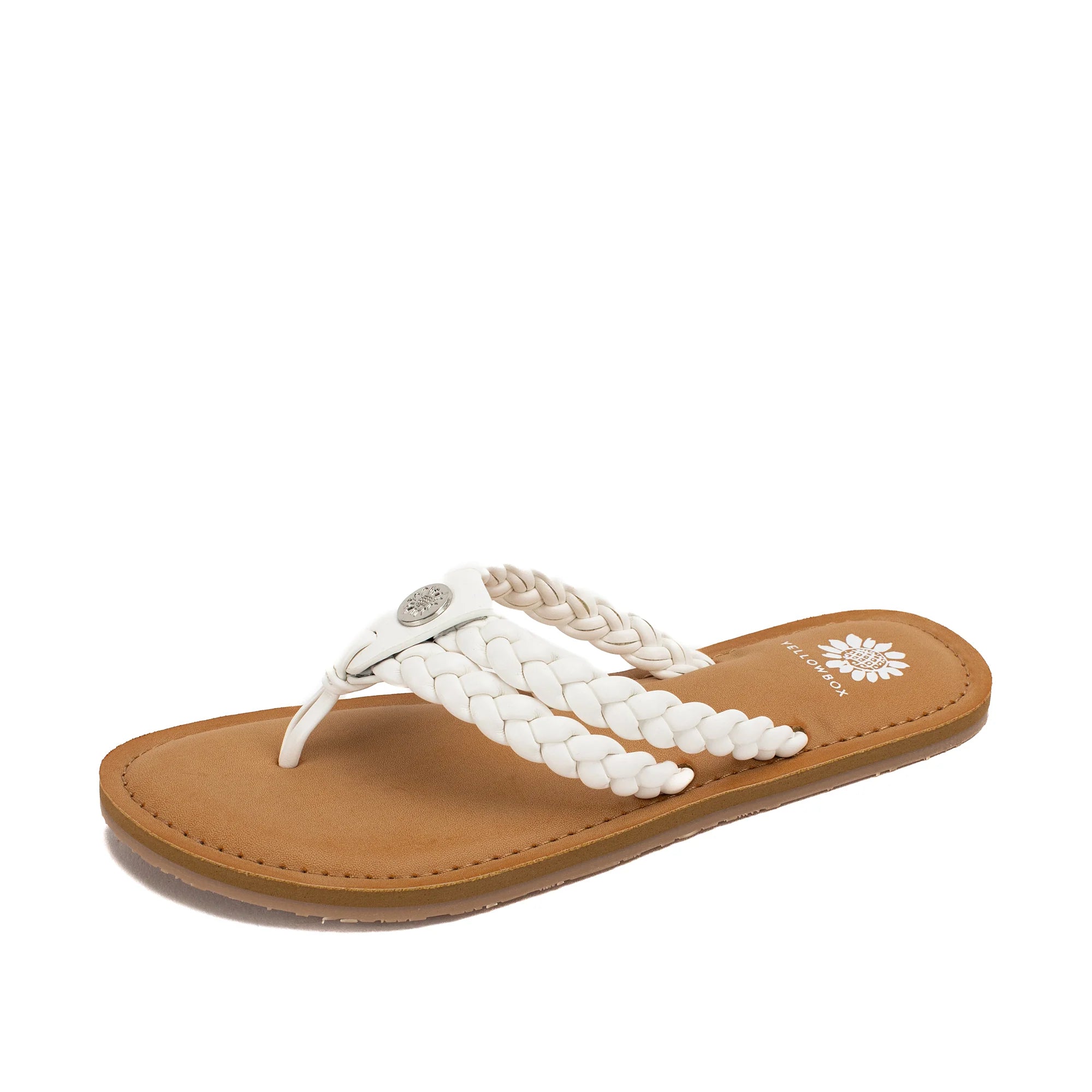 Yellowbox Devina White Sandals