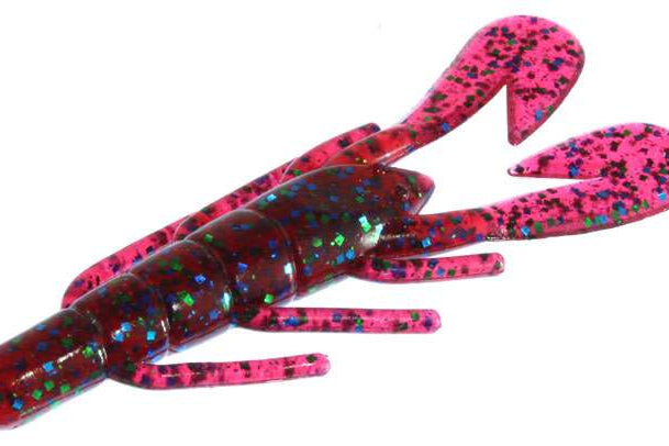 Zoom UltraVibe Speed Craw 3.5" 12pk Plum Apple - 113