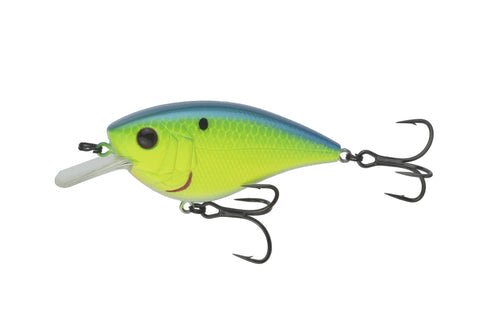 6th Sense Crush Flat 75X Blue Treuse Shad