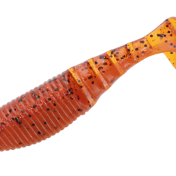 Yamamoto Paddle Tail Zako 4" Fire Craw 9003