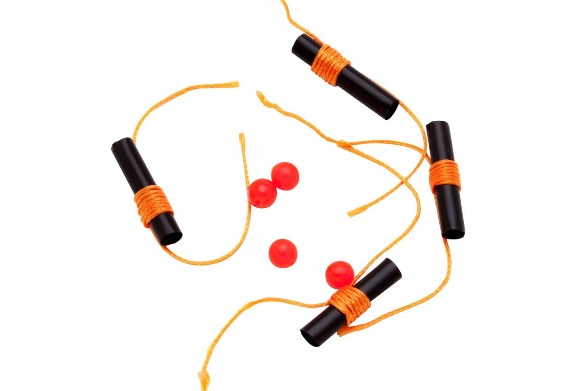 Thill AF Bobber Stops/Beads Flo Orange