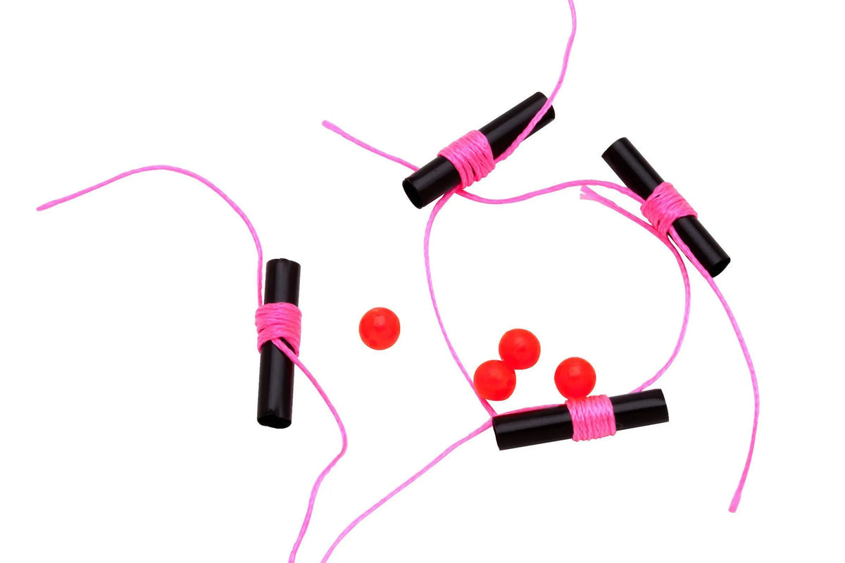 Thill AF Bobber Stops/Beads Hot Pink