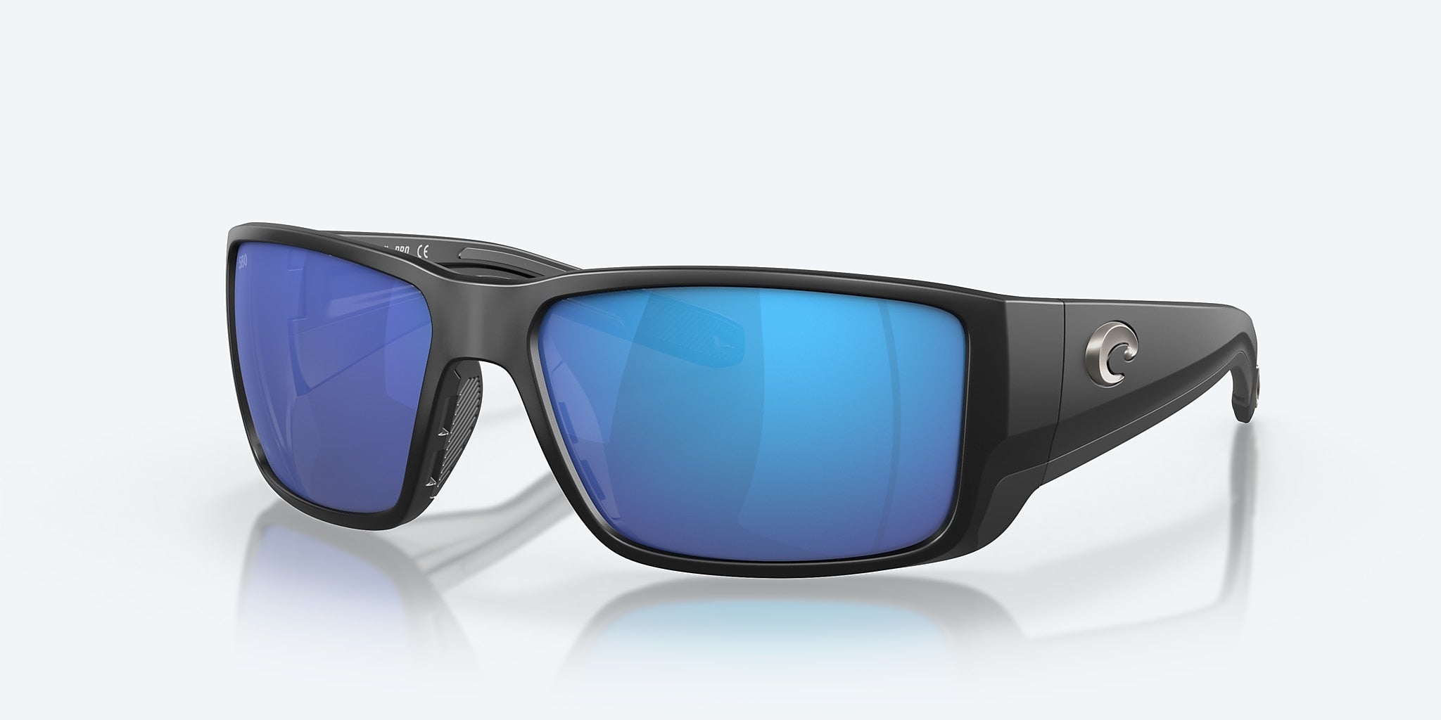 Costa Blackfin Pro Matte Black Blue Mirror Glass