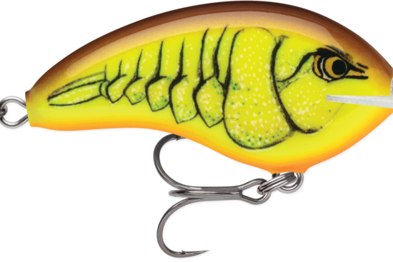 Rapala Ott’s Garage Deep Tiny 07 Crankbait Mossy Chartreuse Crawdad (D)