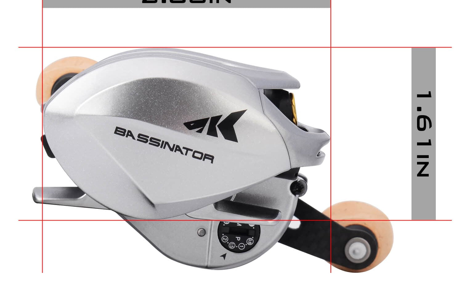 KastKing Bassinator Elite Casting Reel