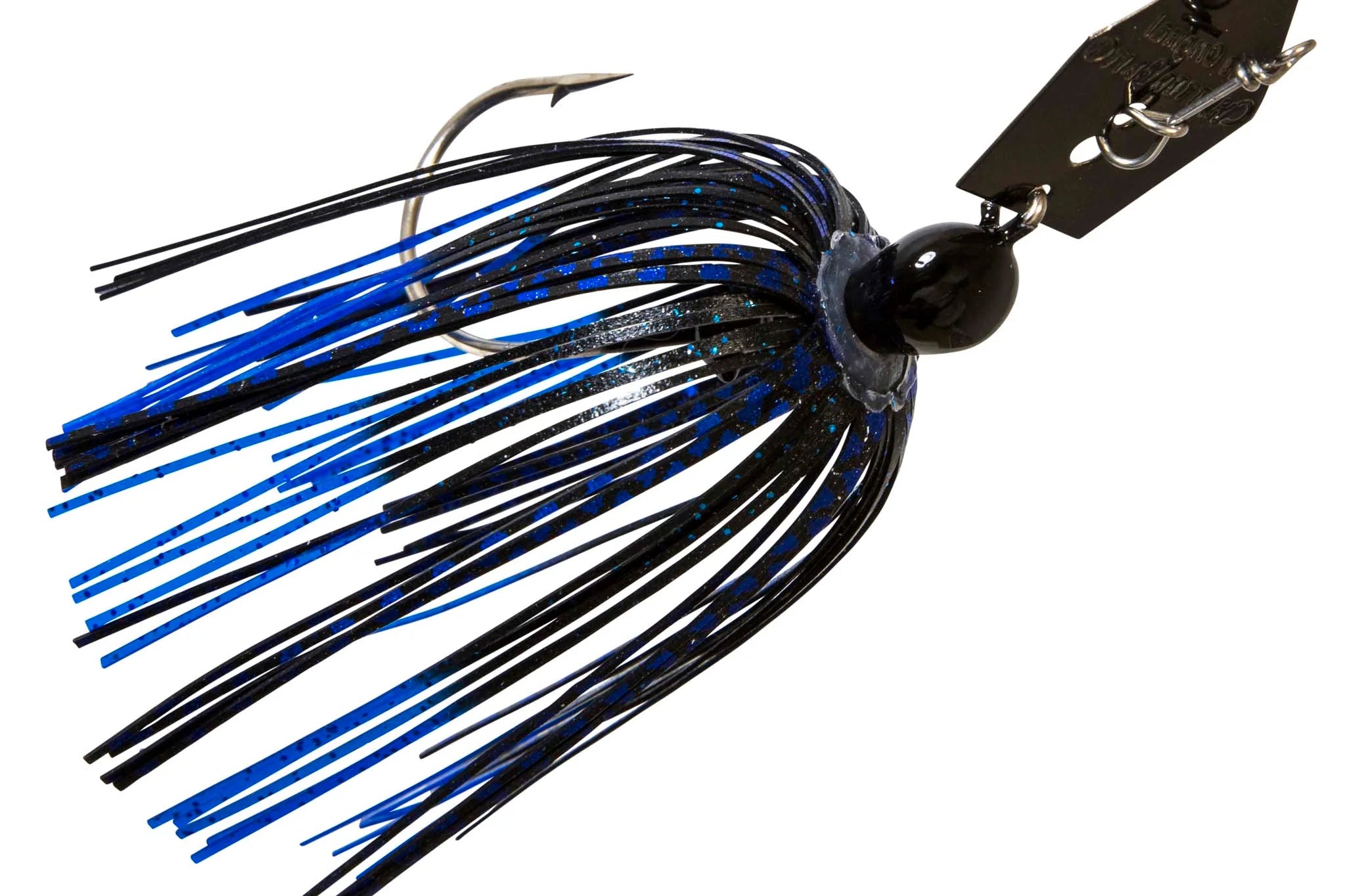 Z Man Original Chatterbait Black Blue Nickel