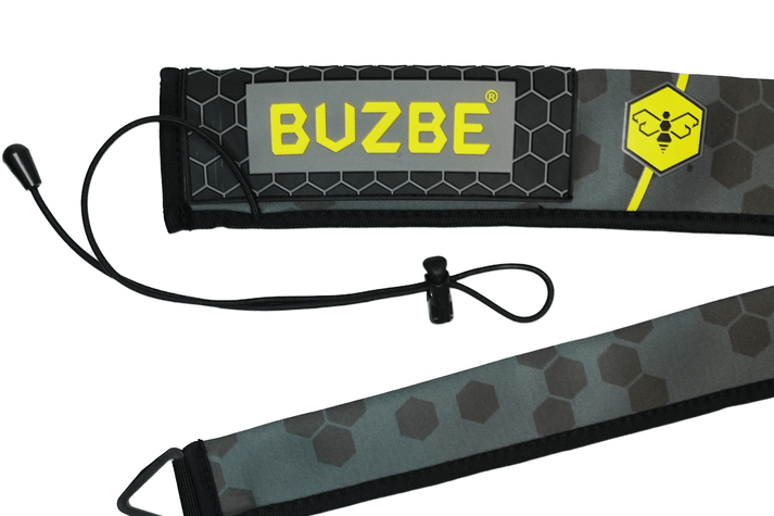 Buzbe Quik-Shield Rod Cover Gray Hex