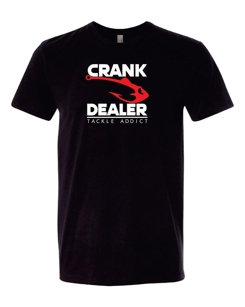 Tackle Addict "Crank" T-shirt Black
