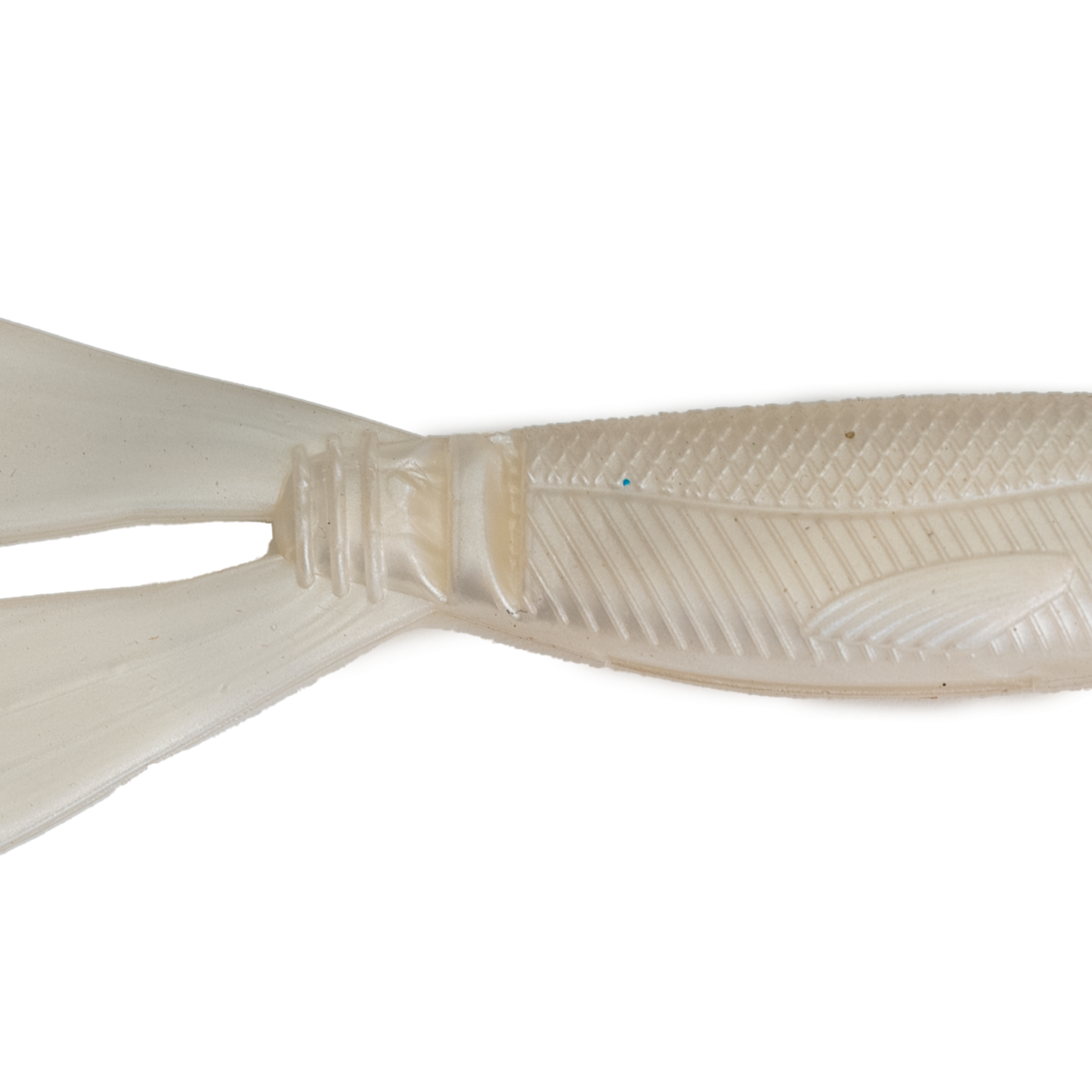 G-Ratt Baits Mixer Jig Trailers 5pk PEARL WHITE
