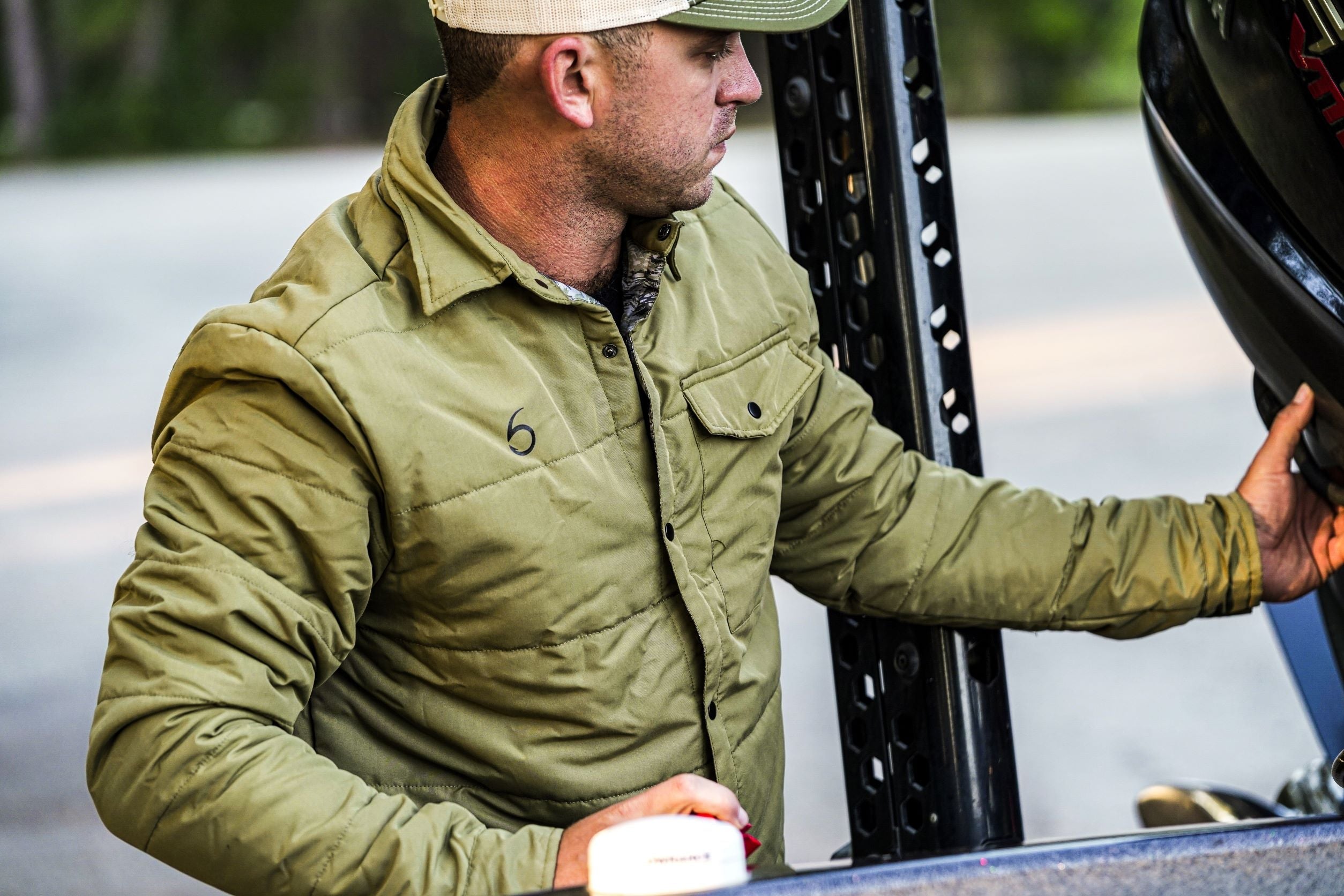 6th Sense Fish Camp Jacket with Tackle Addict Logo