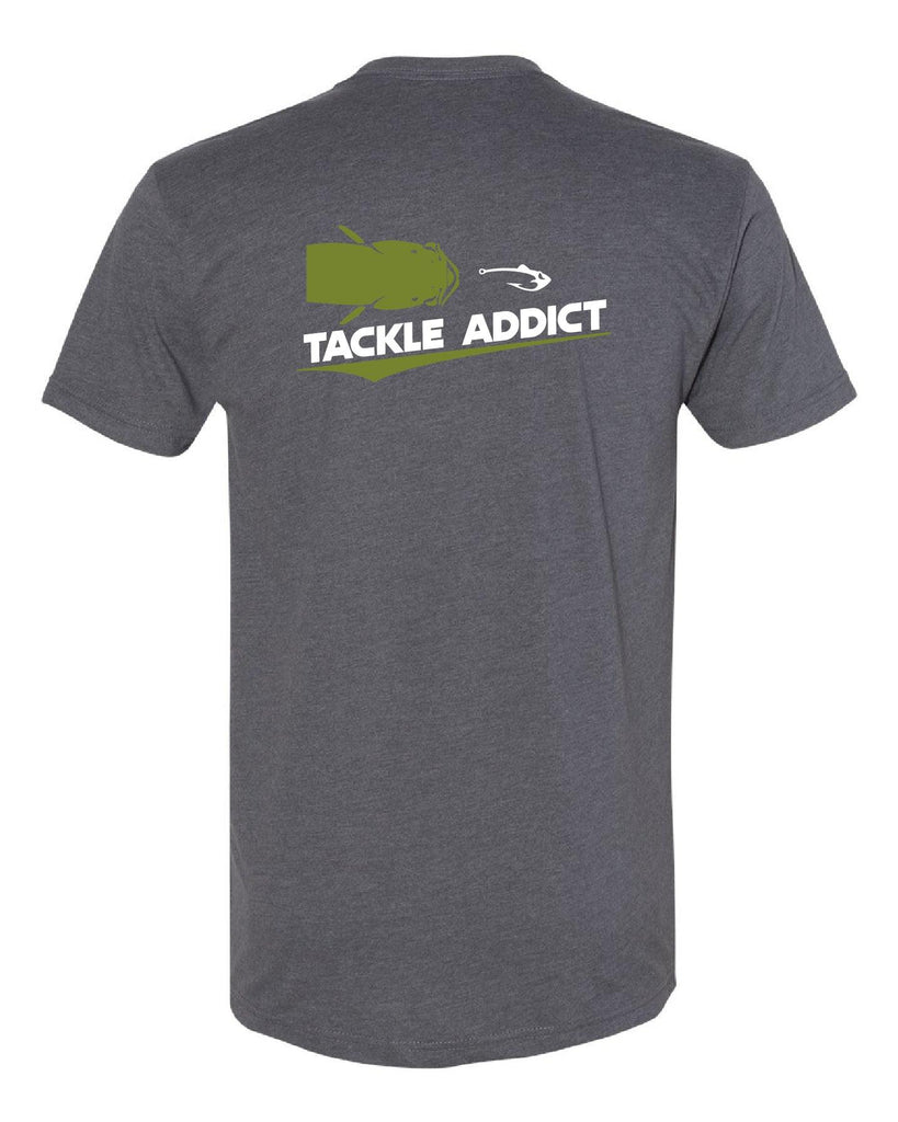 Tackle Addict "Fish" T-Shirt Heather Metal