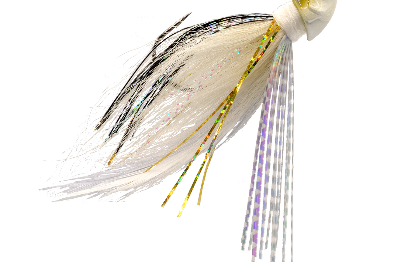 6th Sense Flock Hair Jig Gizzard Shad
