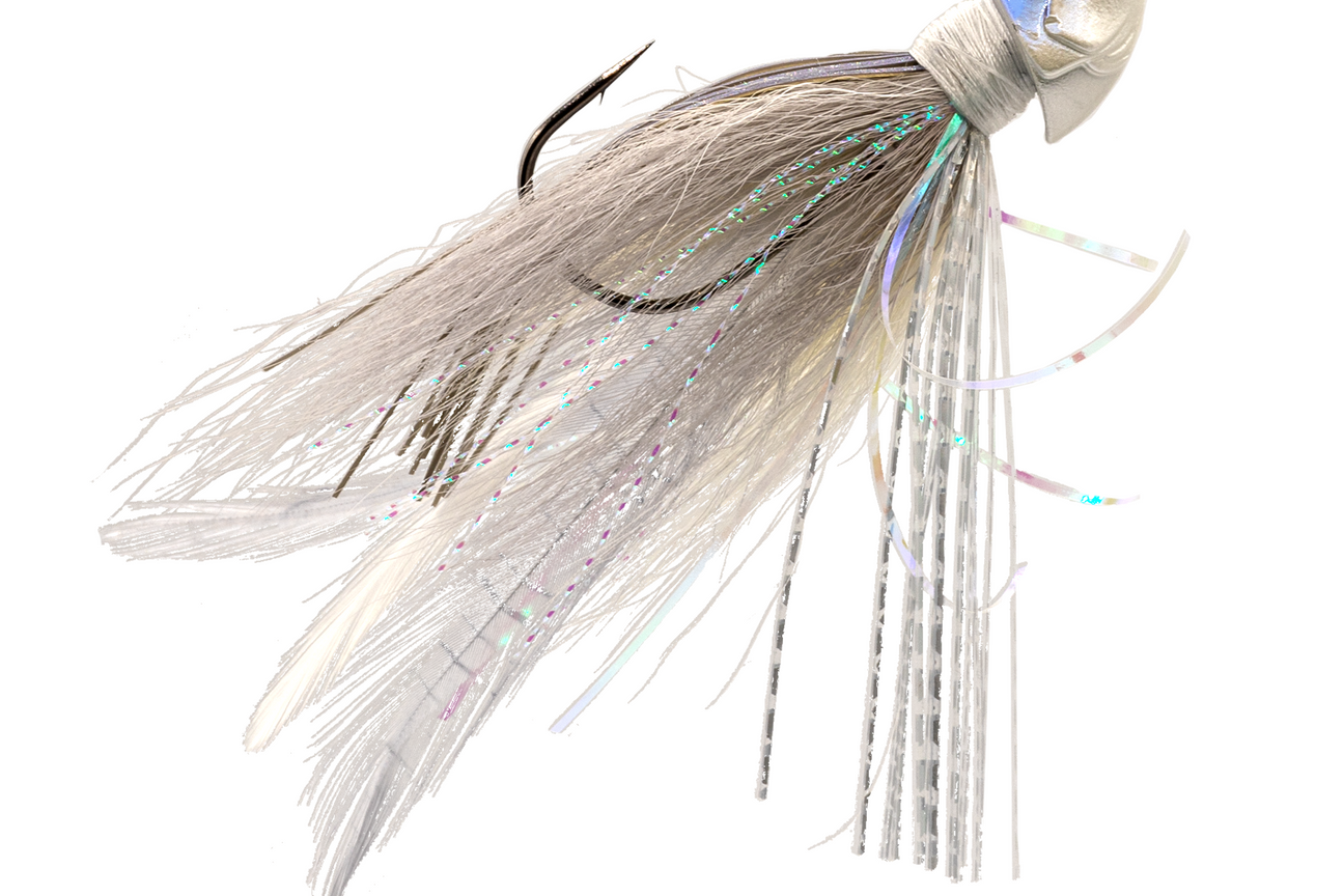 6th Sense Flock Hair Jig Pro Blue