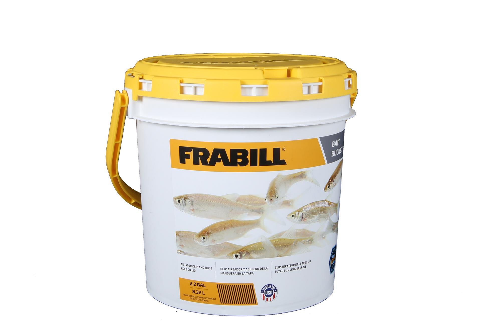 Frabil 2.2 Gallon Bait Bucket