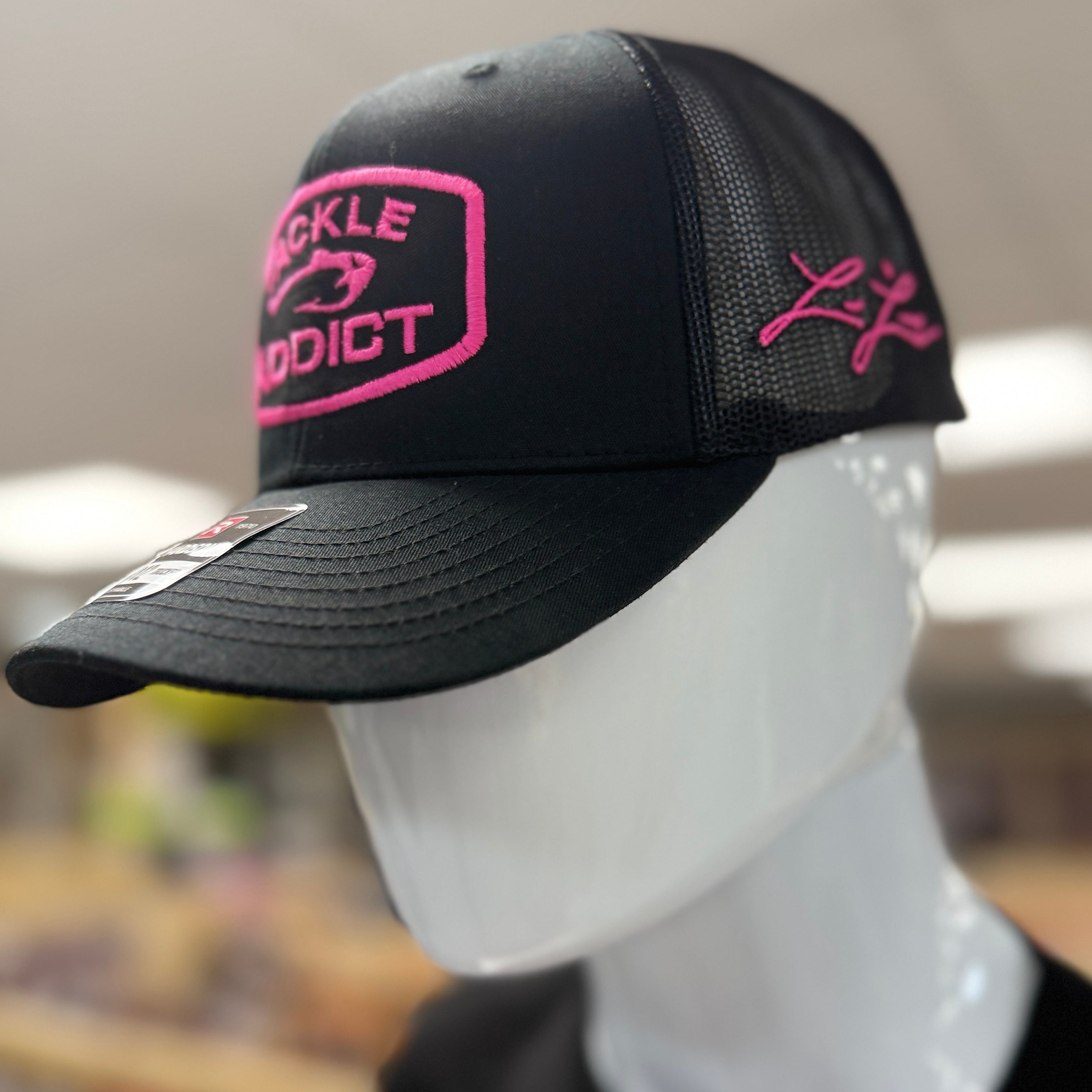 Tackle Addict Hats Pink Lee Livesay Signature R112