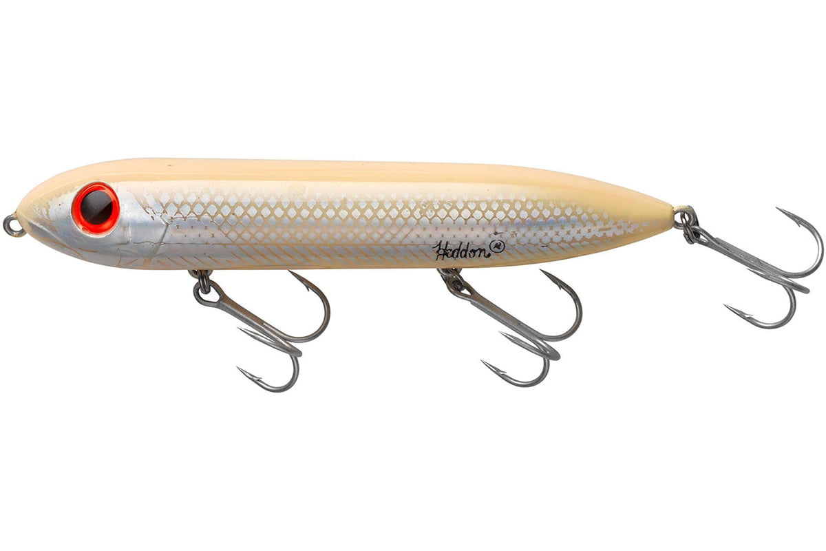 Heddon Super Spook Jr. Bone Silver