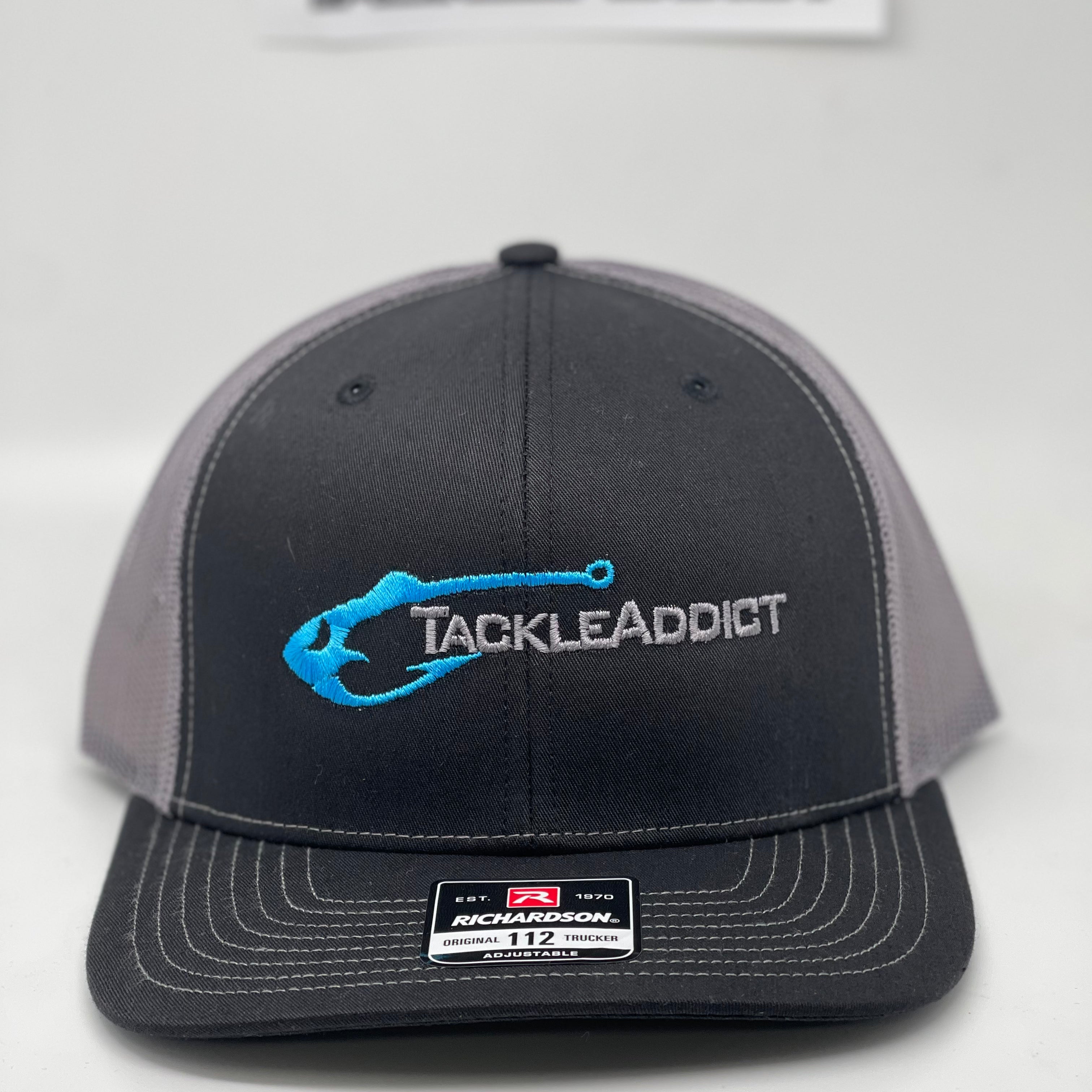 Tackle Addict Hats Keith Combs Black Charcoal Hat R112