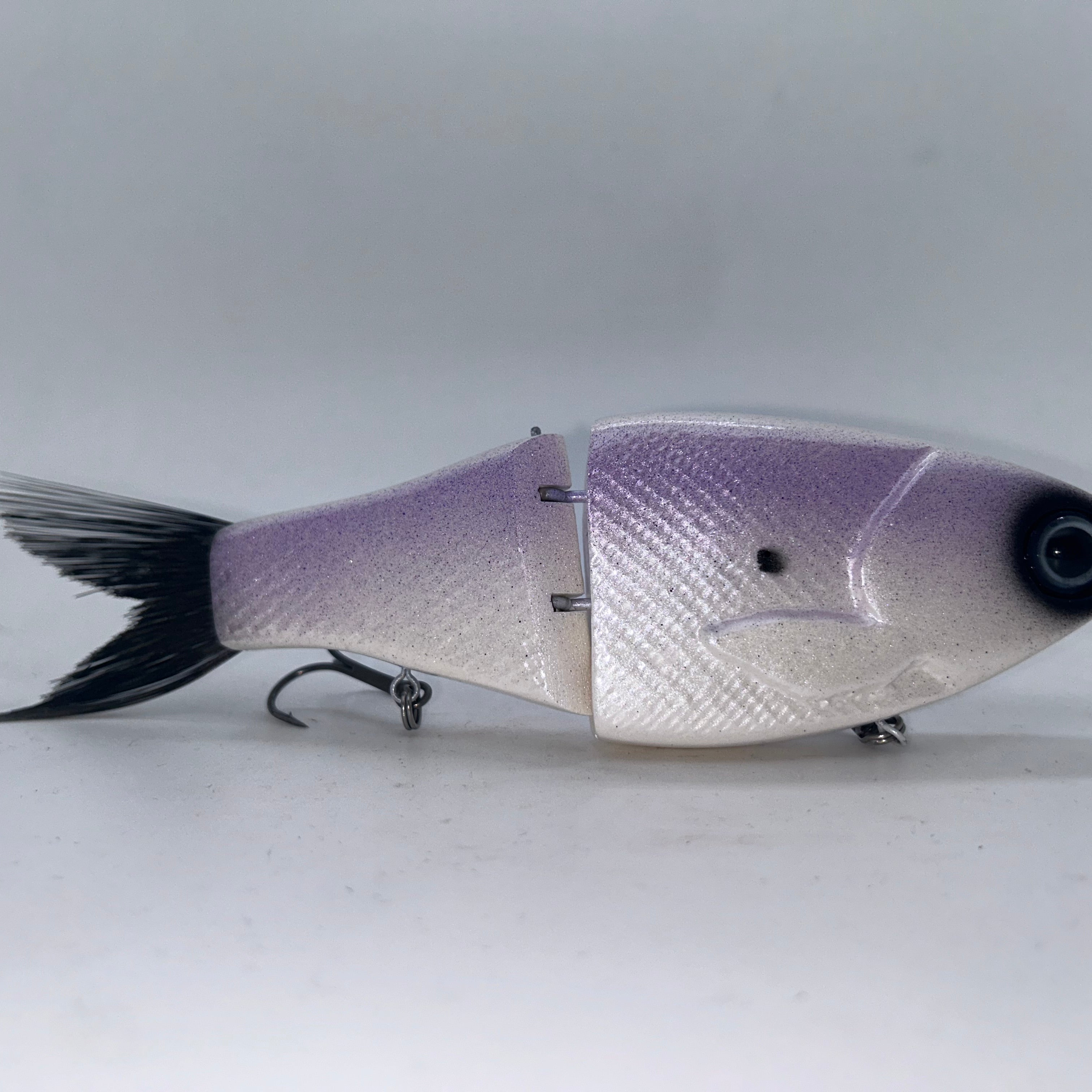 Clutch Swimbait Co. OG Glide Bait Purple Haze