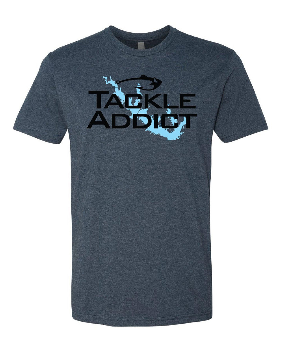 Tackle Addict Lake T-Shirt, Midnight Navy / Large