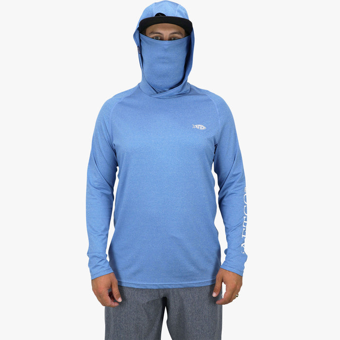Aftco Yurei Air-O Mesh Hooded LS Performance Shirt