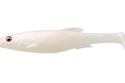 Megabass Magdraft Freestyle 5" Albino Pearl Shad