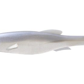 Megabass Magdraft Freestyle 5" White Back Shad