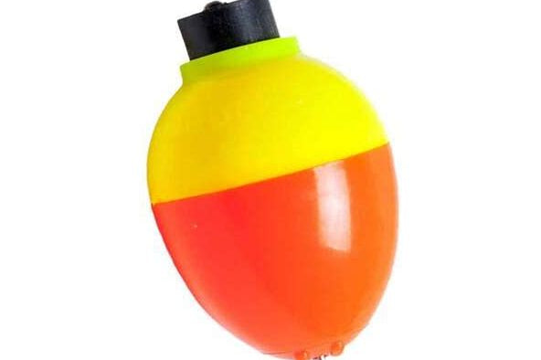 Betts Unweighted Plastic Floats Snap-On - Pear 1.25"