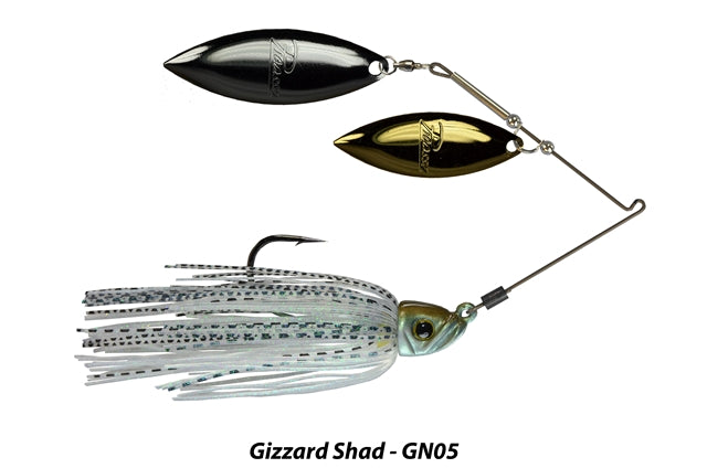 Picasso Titanium Pro Double Willow Spinnerbait Gizzard Shad