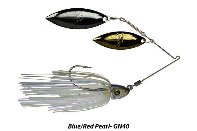 Picasso Titanium Pro Double Willow Spinnerbait Blue Red Pearl