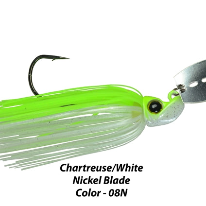 Picasso Shock Blade Pro Vibrating Jig Chartreuse White
