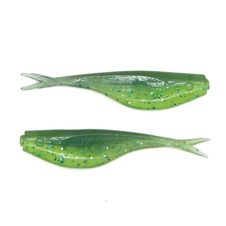 Slabs Tackle Slab Shad Blue Chartreuse