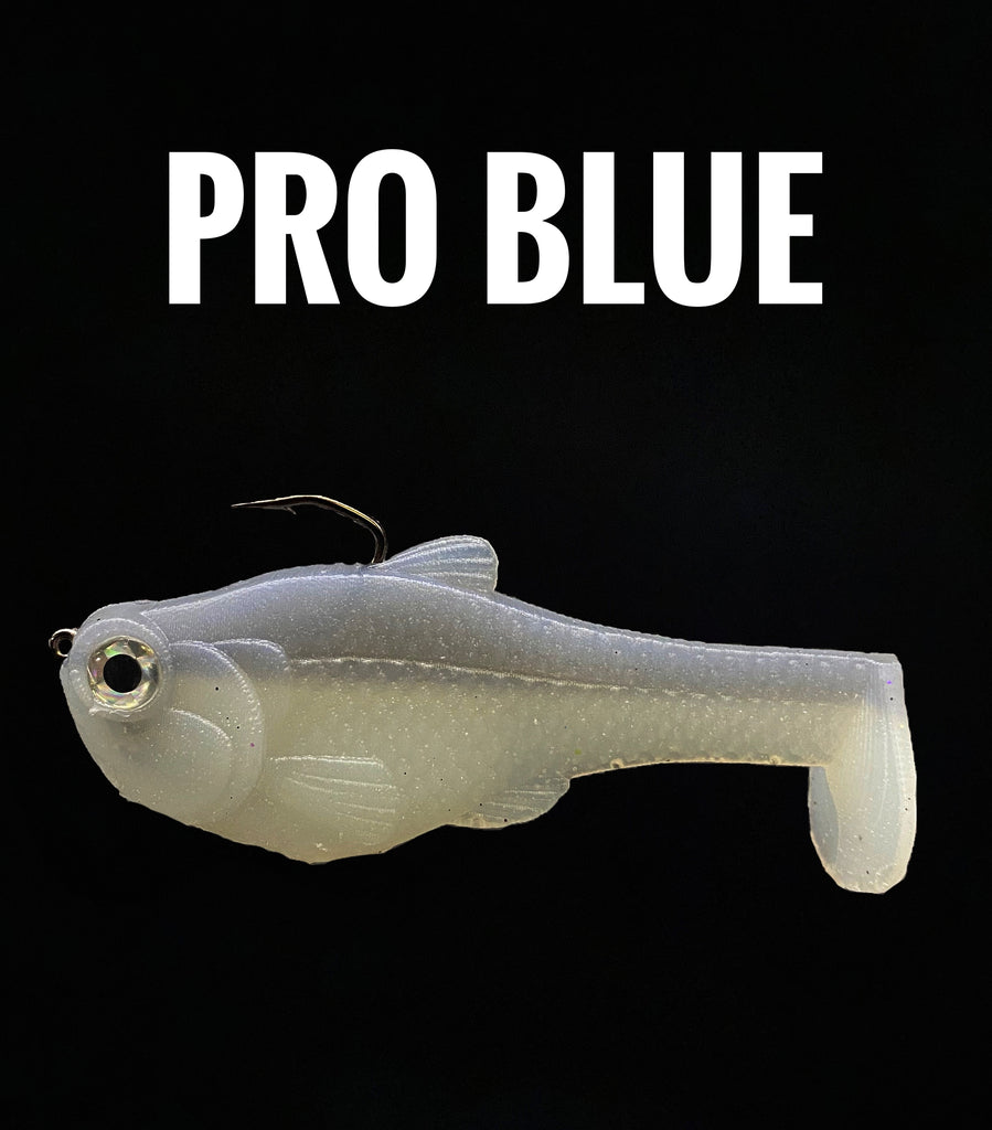 Bull Shad 4.5" Nacho Pro Blue