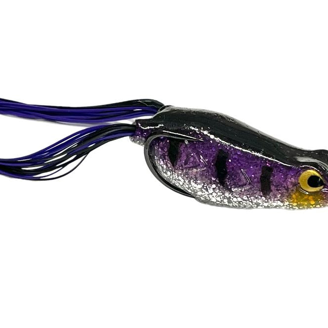 Copper Red Baits Wave Frog Purple Shad