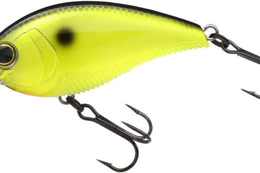 Yo-Zuri 3DB Series 1.5 Squarebill Crankbait 60mm Black Back Chartreuse