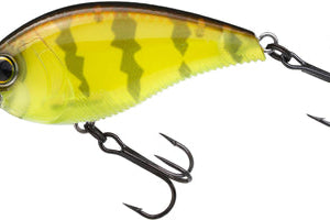 Yo-Zuri 3DB Series 1.5 Squarebill Crankbait 60mm Prism Chartreuse Perch