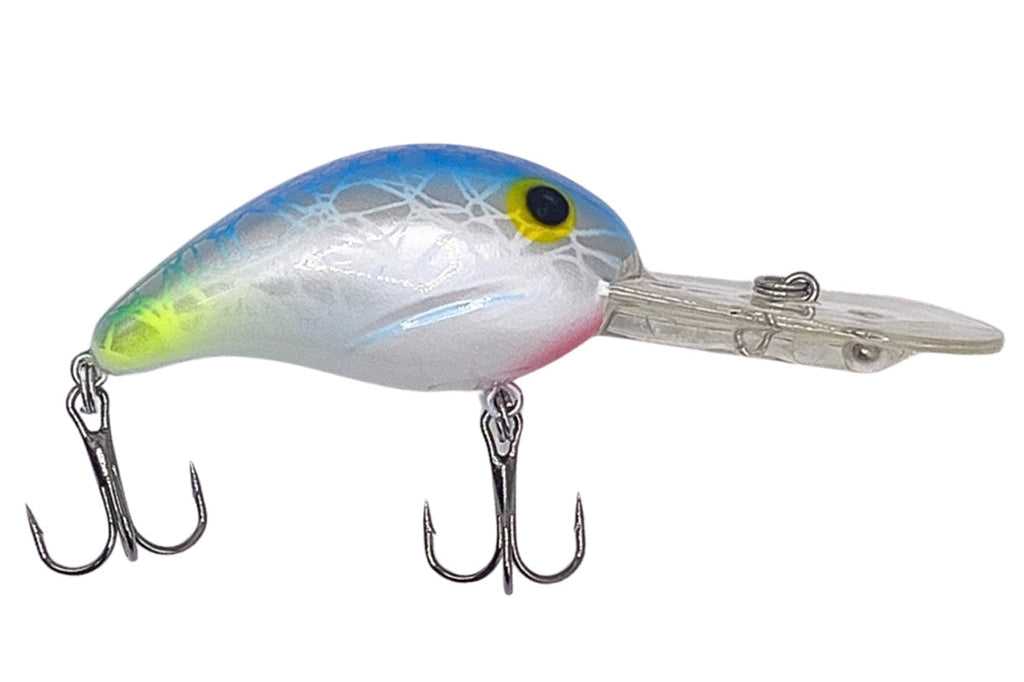 Head Hunter Snazzy Eye Series H12 Diver Crankbait Blue Frost