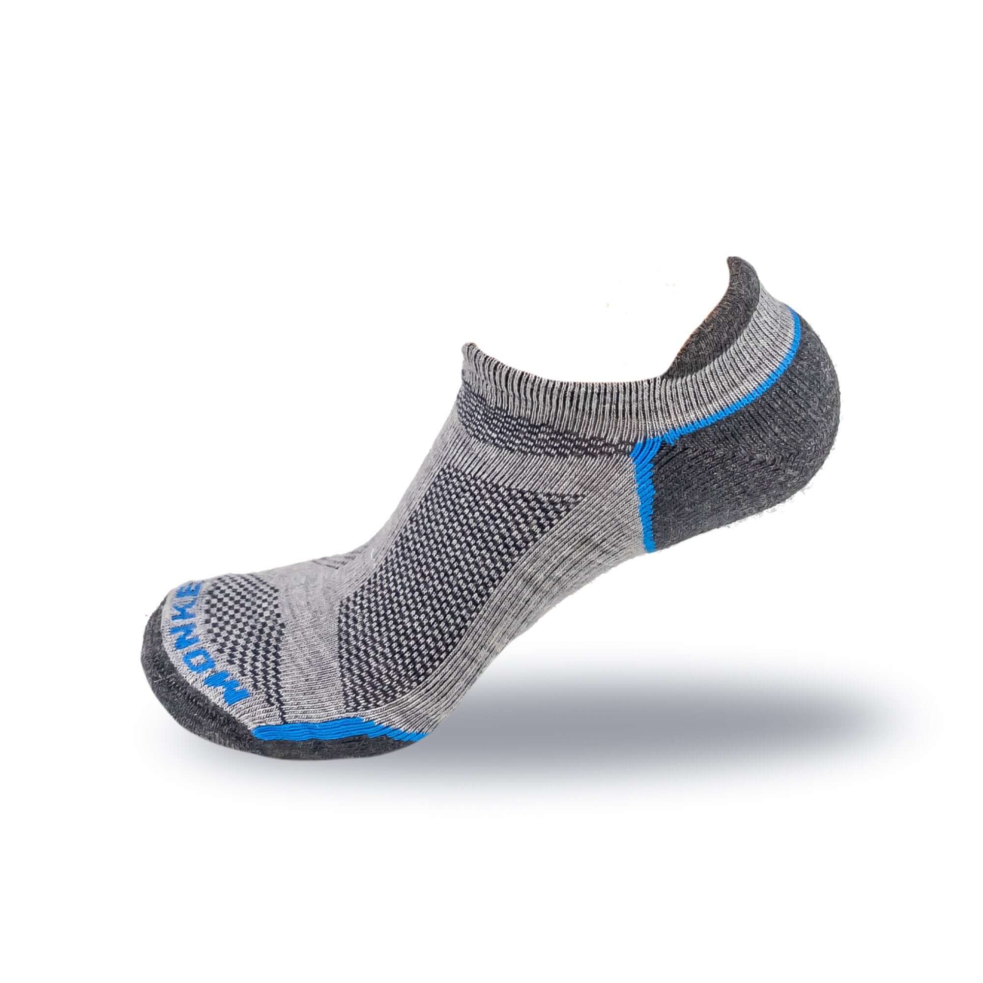 Fish Monkey Guide Series No Show Sock Light Grey