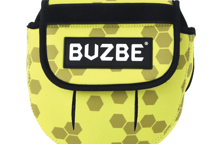 Buzbe Spinning Reel Covers Yellow Hex