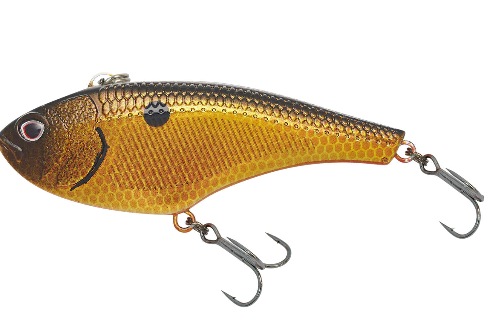 Nomad Design Swimtrex Lipless Crankbait 66mm Gold Black Back