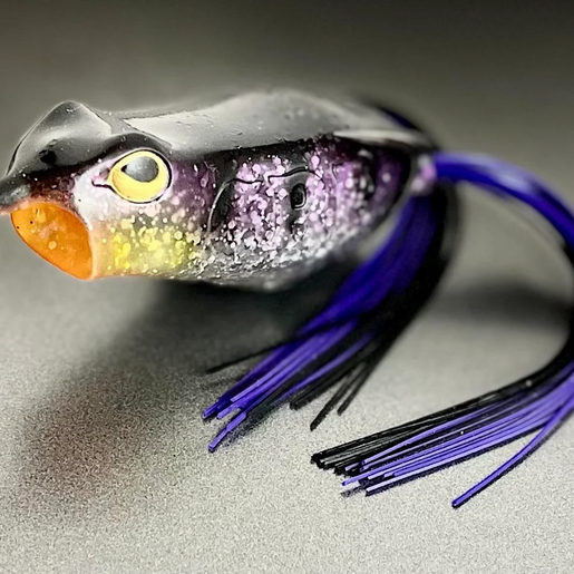 Copper Red Baits Loud Mouth Purple Shad