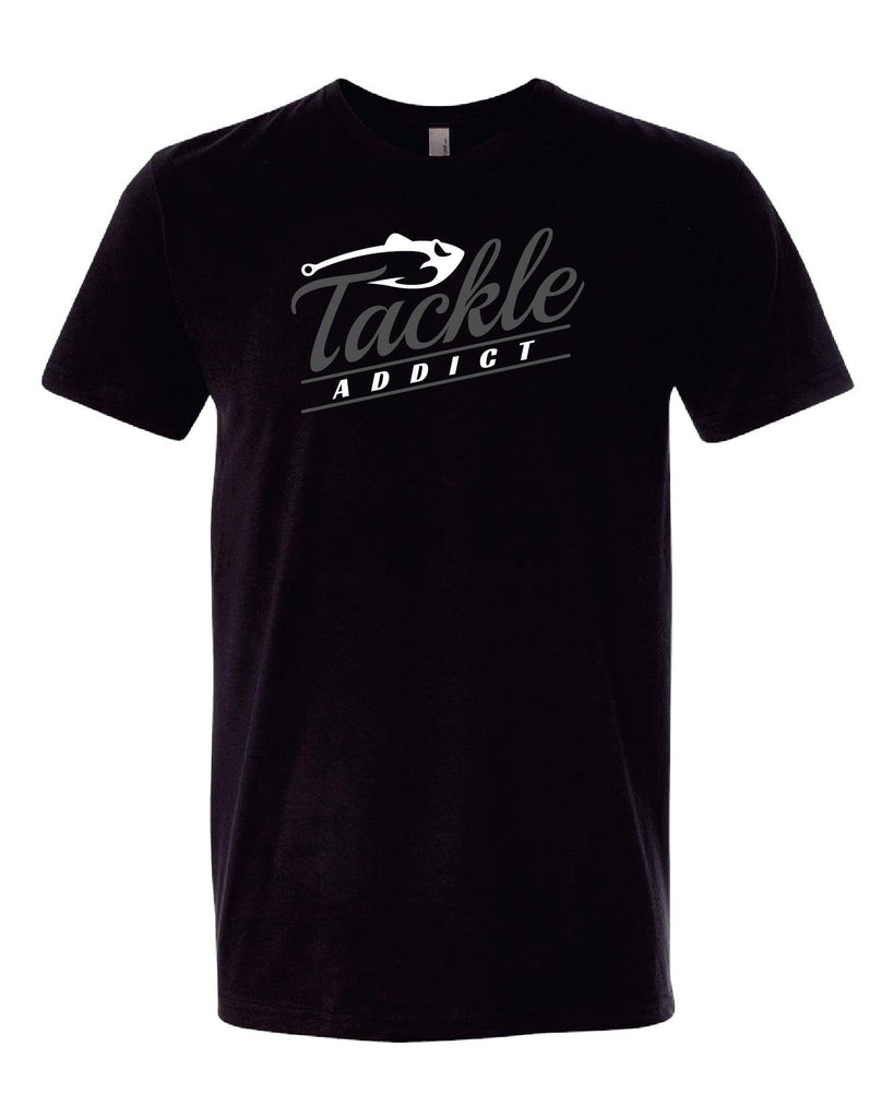 Tackle Addict "Script" T-Shirt Black