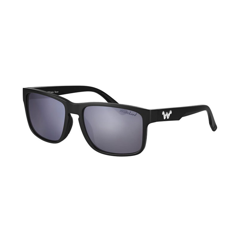 Waterland Men's Sunglass - Sobro Black Silverlight Poly