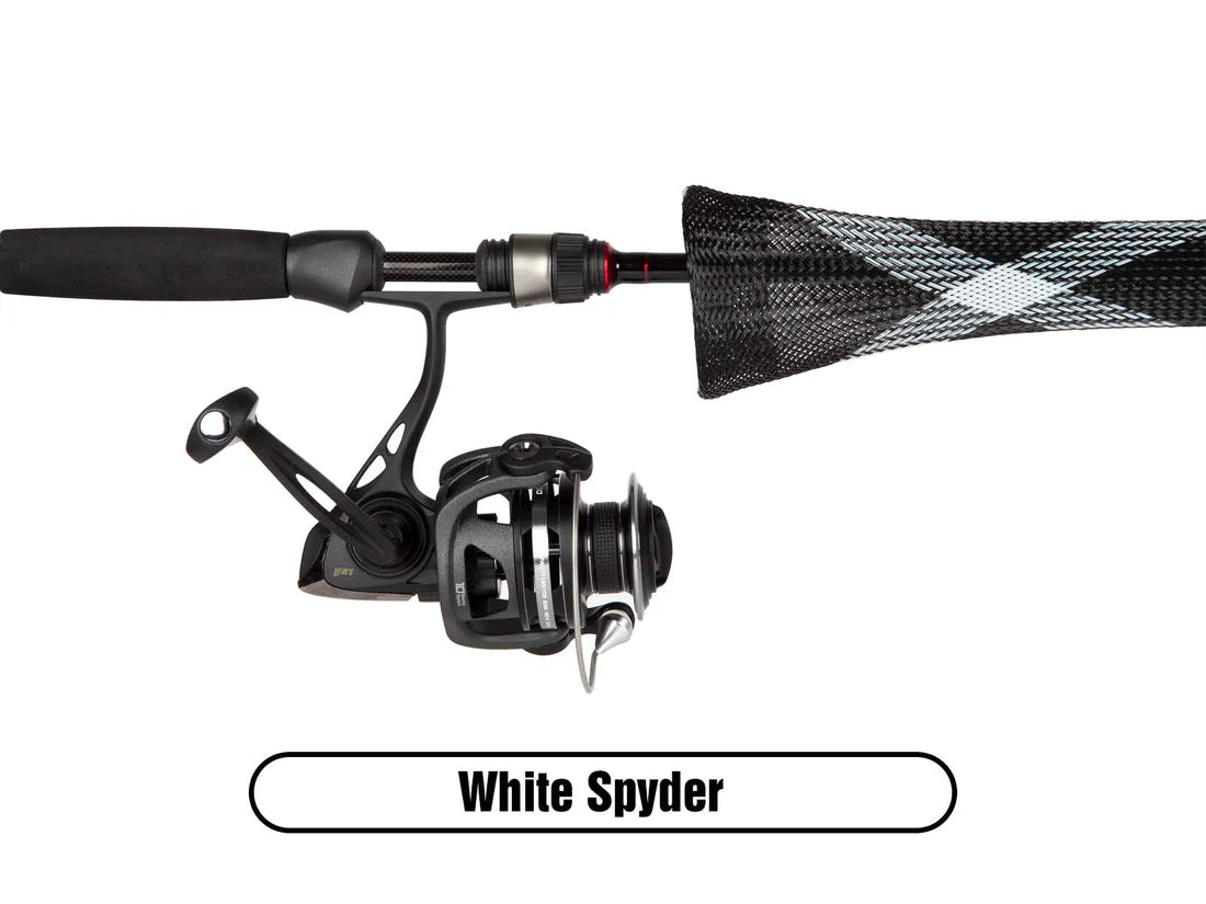 VRX Rod Glove White Spyder Standard Spinning
